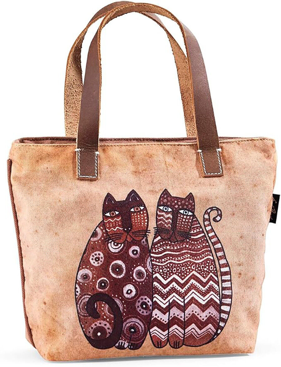 Women's Laurel Burch, Sedona Felines Small Tote