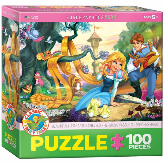 EuroGraphics Beautiful Hair Puzzle Jigsaw Puzzle (100-Piece)