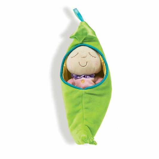 Manhattan Toy Snuggle Pod Sweet Pea First Baby Doll with Cozy Sleep Sack
