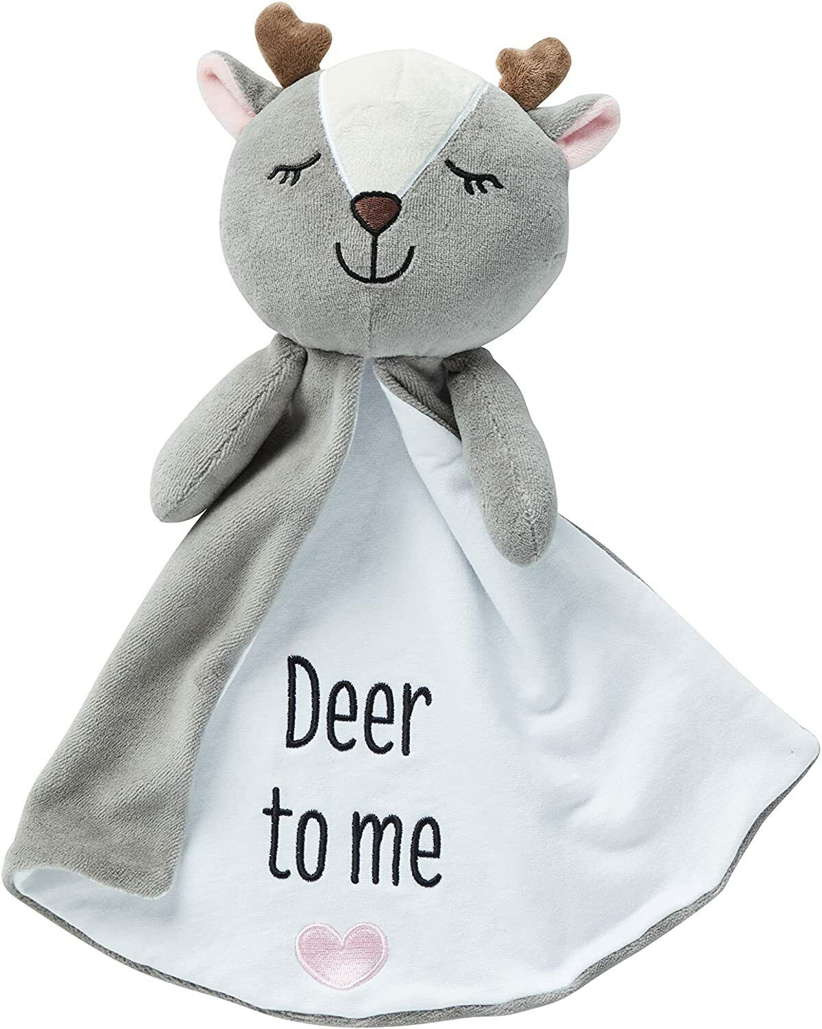 Enesco Izzy & Oliver Baby Deer to Me Deer Tag-a-Long Stuffed Animal Blanket Toy
