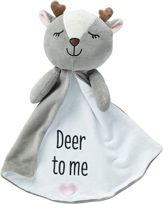 Enesco Izzy & Oliver Baby Deer to Me Deer Tag-a-Long Stuffed Animal Blanket Toy