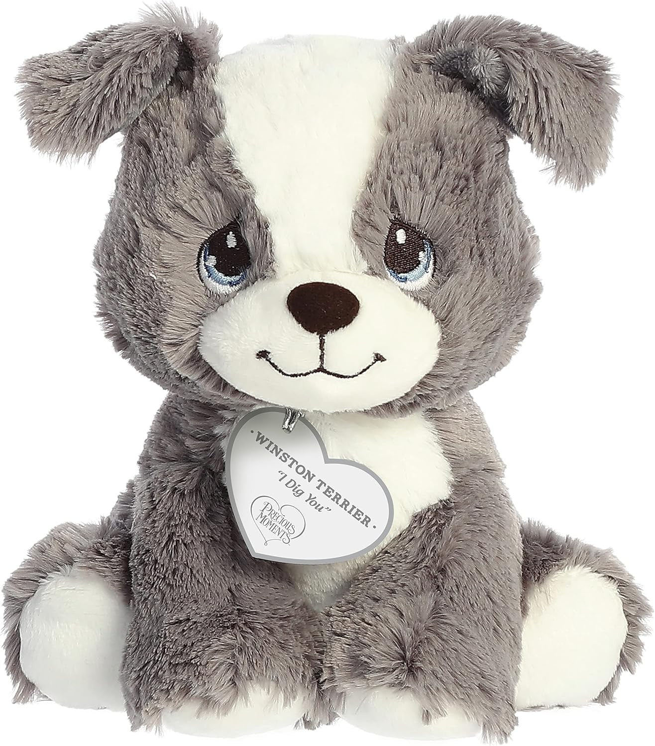 Aurora® Adorable Precious Moments™ Winston Terrier Stuffed Animal Toy, 8.5 in