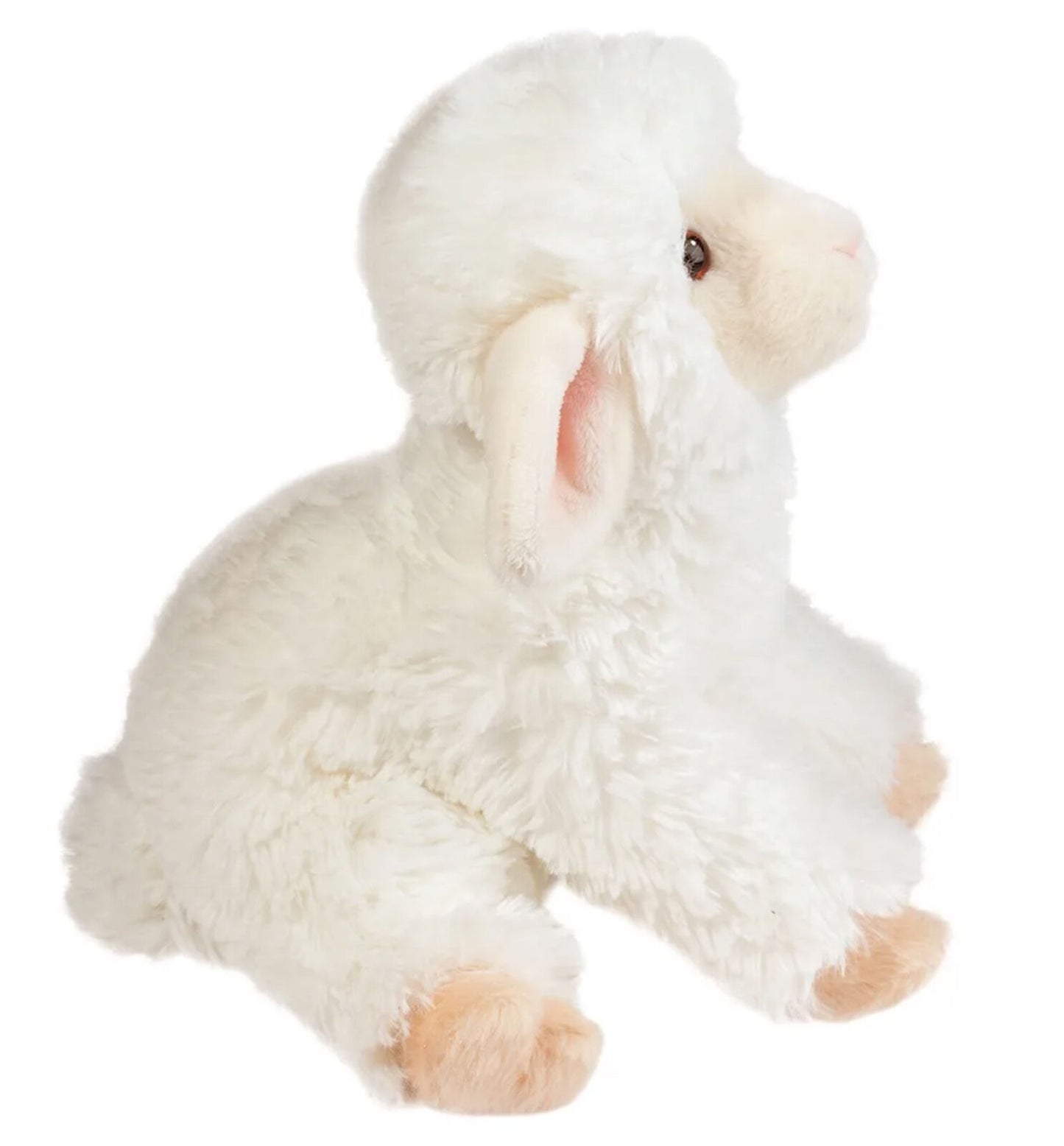 Douglas Dollie Soft Lamb Plush Stuffed Animal, 9.5" sitting
