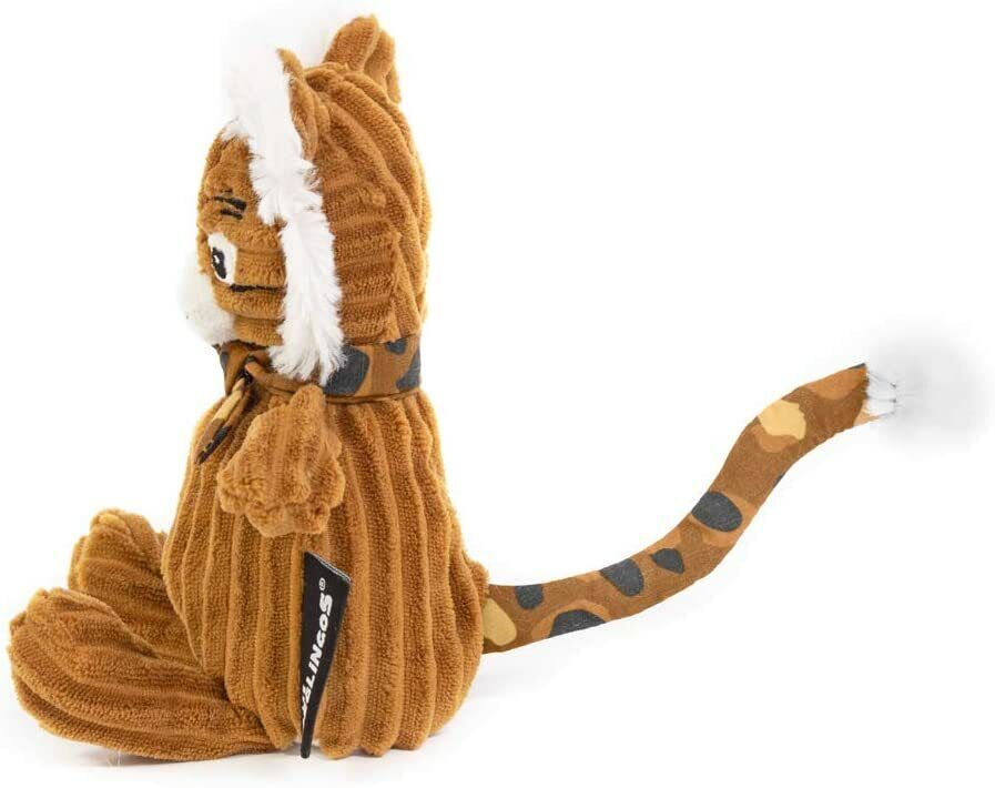 Deglingos Small Simply Speculos - Tiger Plush Stuffed Animal Toy, 6"