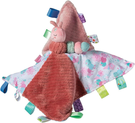 Mary Meyer Taggies Soothing Sensory Security Blanket, Camilla Caterpillar, 13"