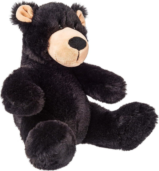 Mary Meyer Teddy Bear Stuffed Animal Soft Toy, 8-Inches, Bubba Black Bear