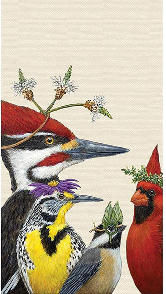 Paperproducts Design Woody's Annual Party Guest Towels/Paper Napkins, 5" x 8",