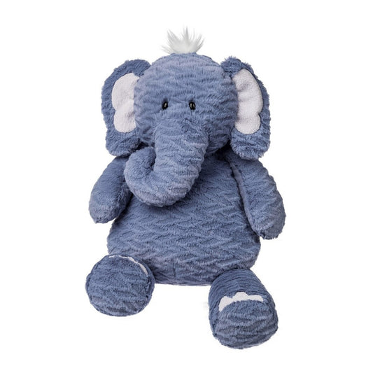 Mary Meyer FabFuzz Stuffed Animal Soft Toy, 16-Inches, Indigo Elephant Large