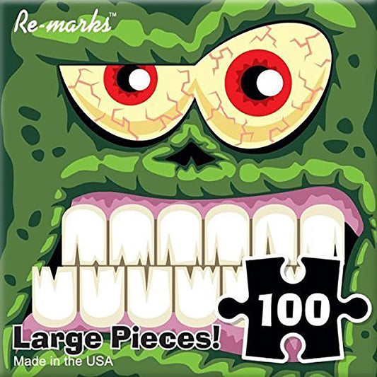 Green Hulk 100 Piece Fun Puzzle by Re-marks Monster Series