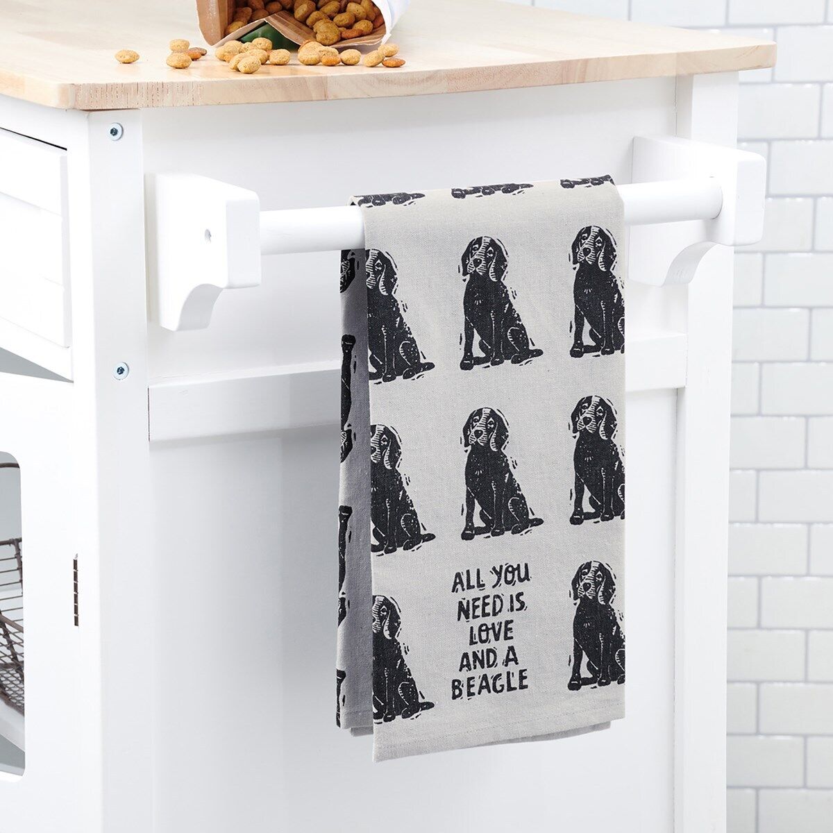Primitives by Kathy Kitchen Towel - All You Need Is Love And A Beagle