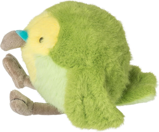 Mary Meyer Stuffed Animal Rolly Birds Small Plush Soft Toy, 5-Inches, Parakeet