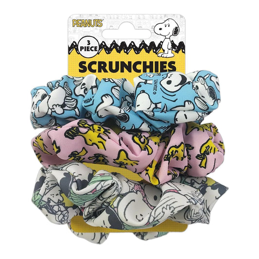 Spoontiques Peanuts Hair Scrunchies, Ponytail Holder
