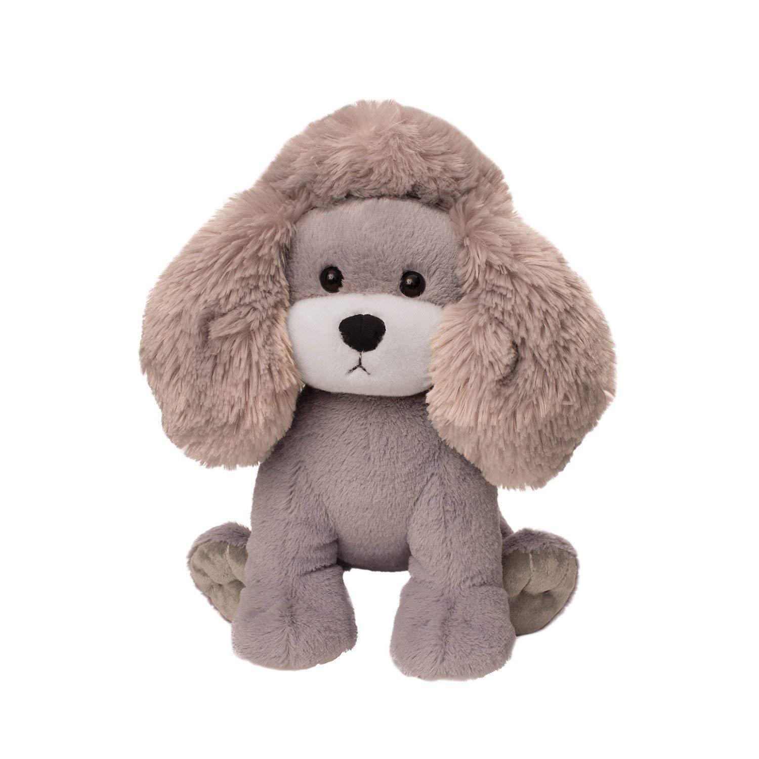 Manhattan Toy Puppy Playtime French Fry Silver Gray Poodle Plush, 10.5 inches