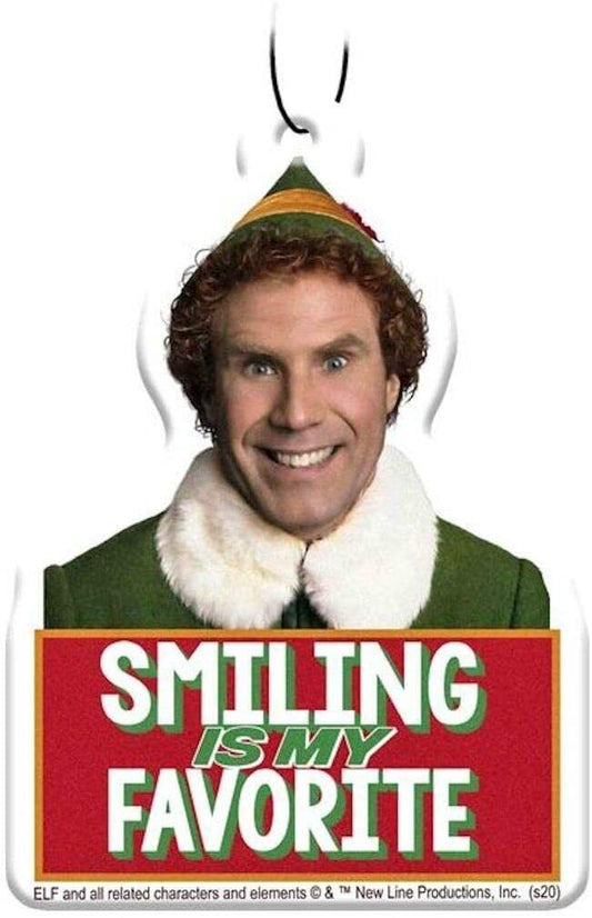 Spoontiques Elf Smiling Auto Car Air Freshener (3-Pack)