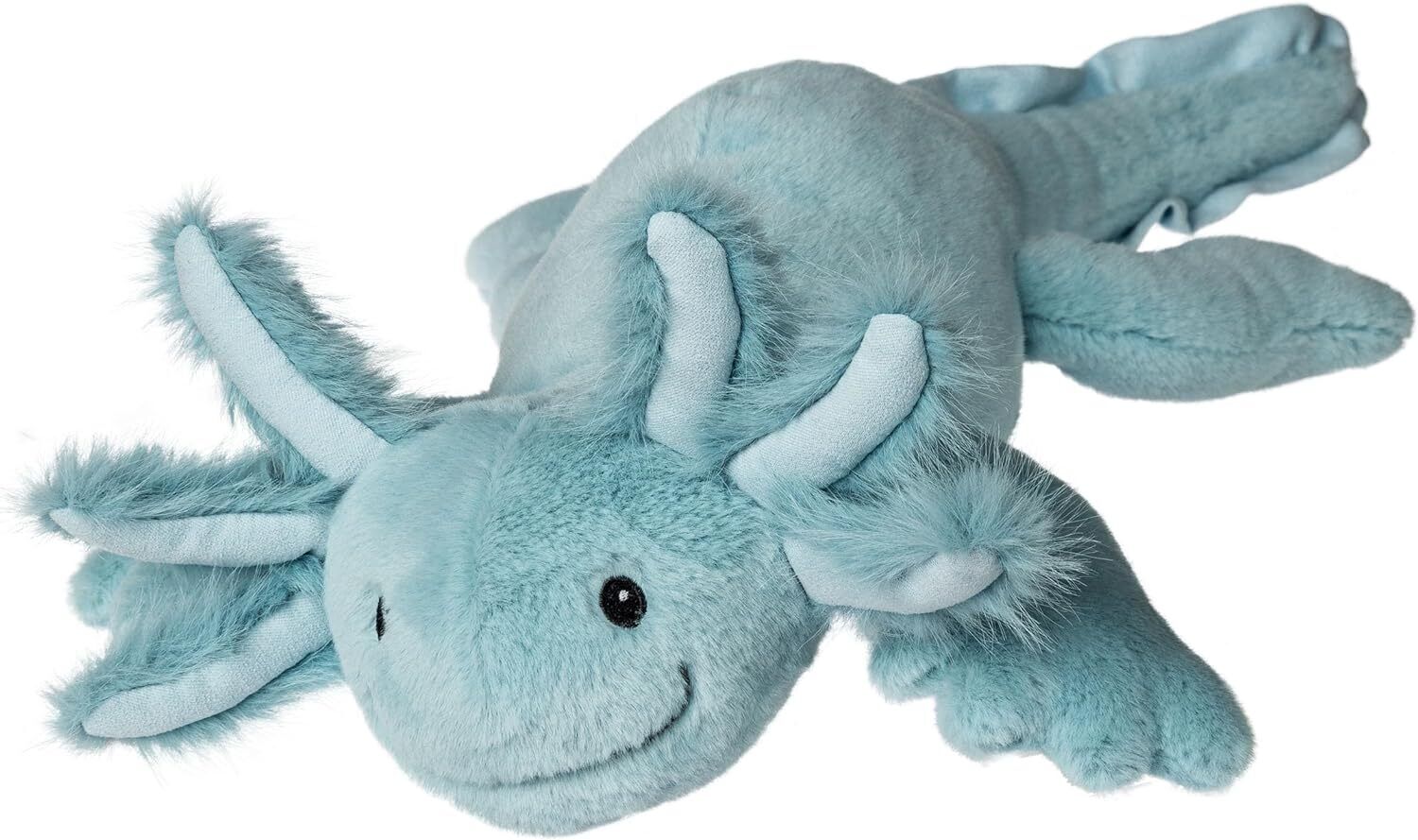 Mary Meyer Blue Axolotl Stuffed Animal Soft Toy, 14-Inches, Blue Wiggles