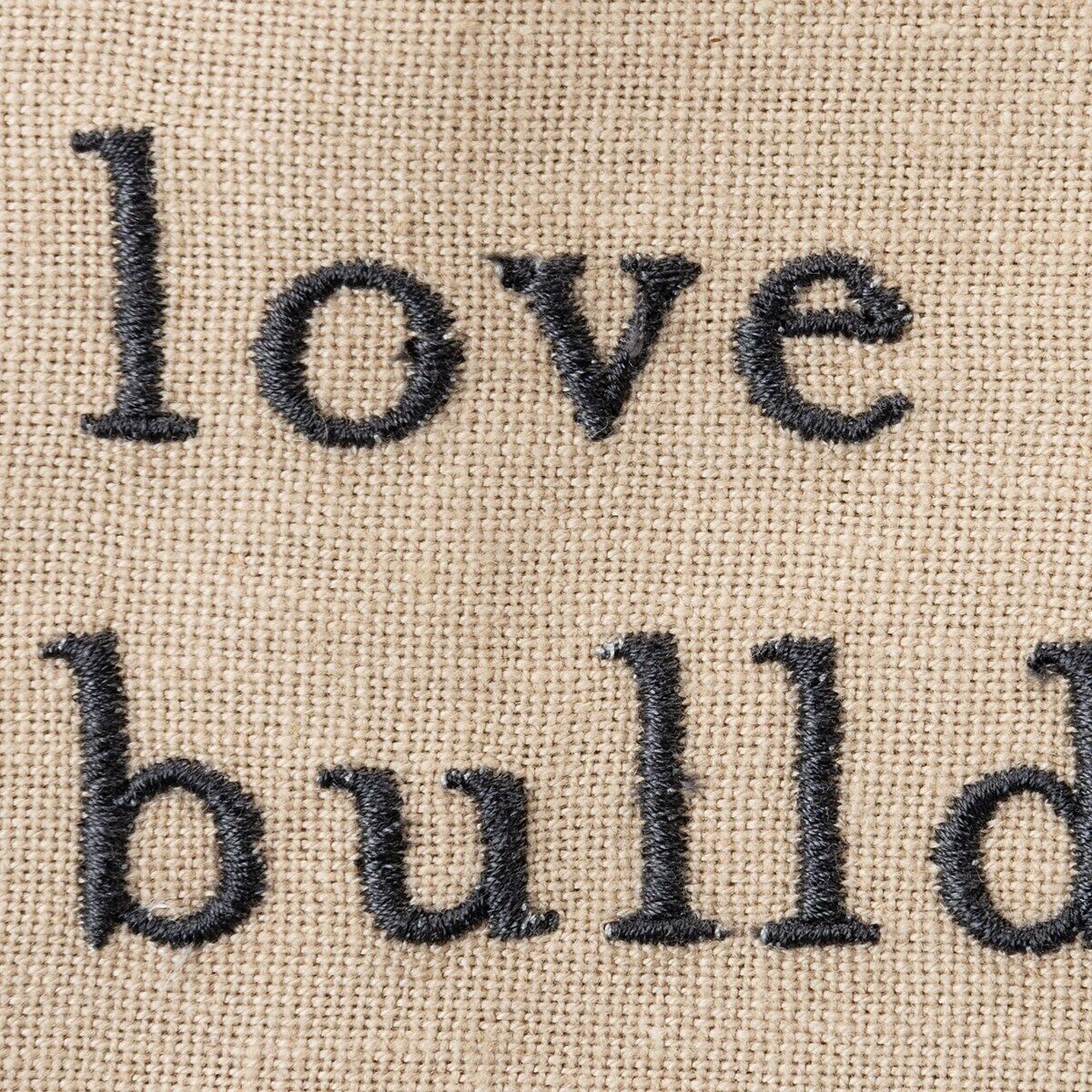 Primitives by Kathy Love My Bulldog Dish Towel, 26"