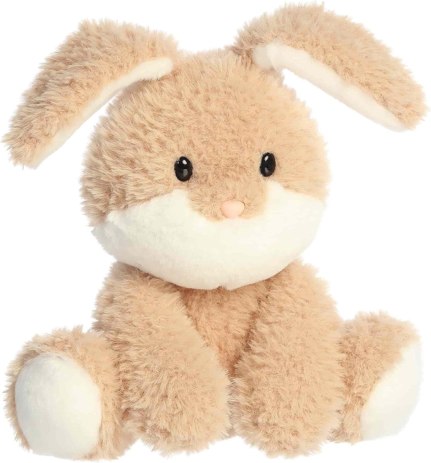 Aurora® Vibrant Spring Colorful Cottontails Stuffed Animal Toy, Buttercup, 7.7"