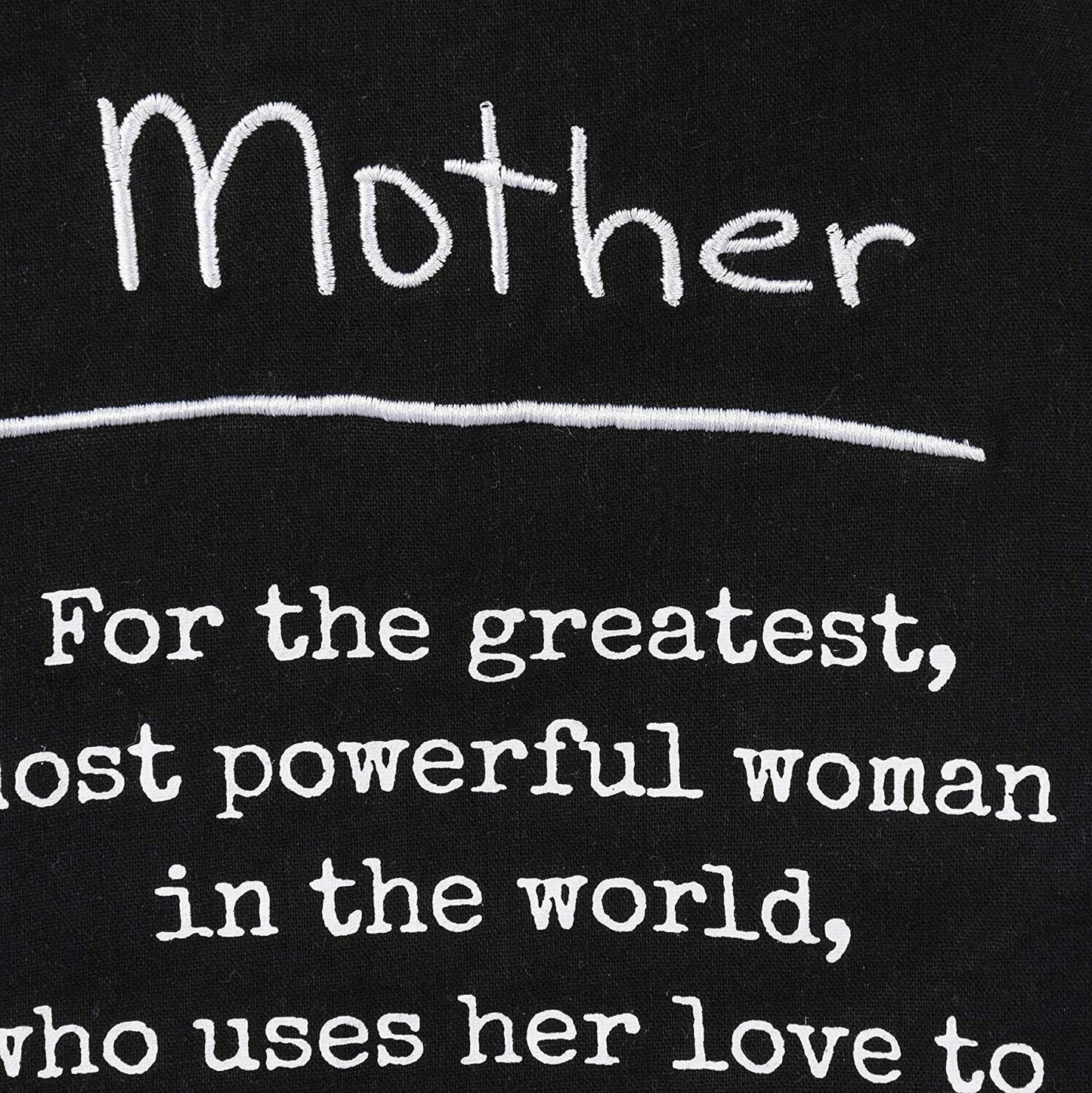 Primitives by Kathy Kitchen Embroidered Dish Towel - Definition: Mother