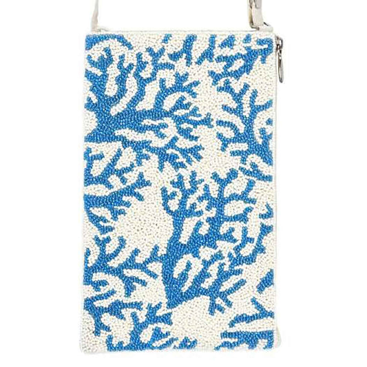 Bamboo Trading Company Cell Phone or Club Bag, Blue Coral