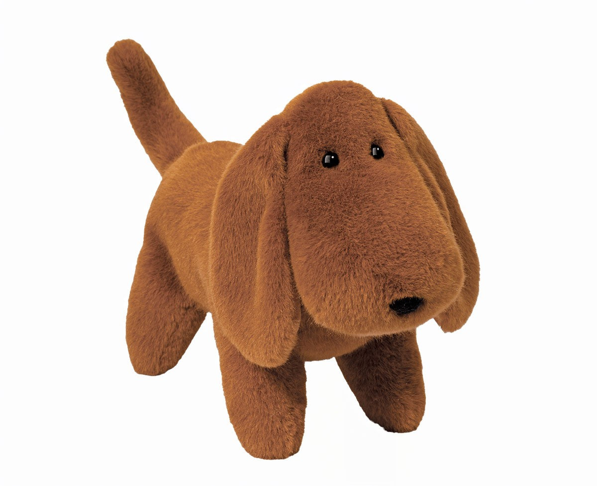 Douglas Toys Dale Dachshund Dog Muzzle Plush Stuffed Animal (Large), 10" long