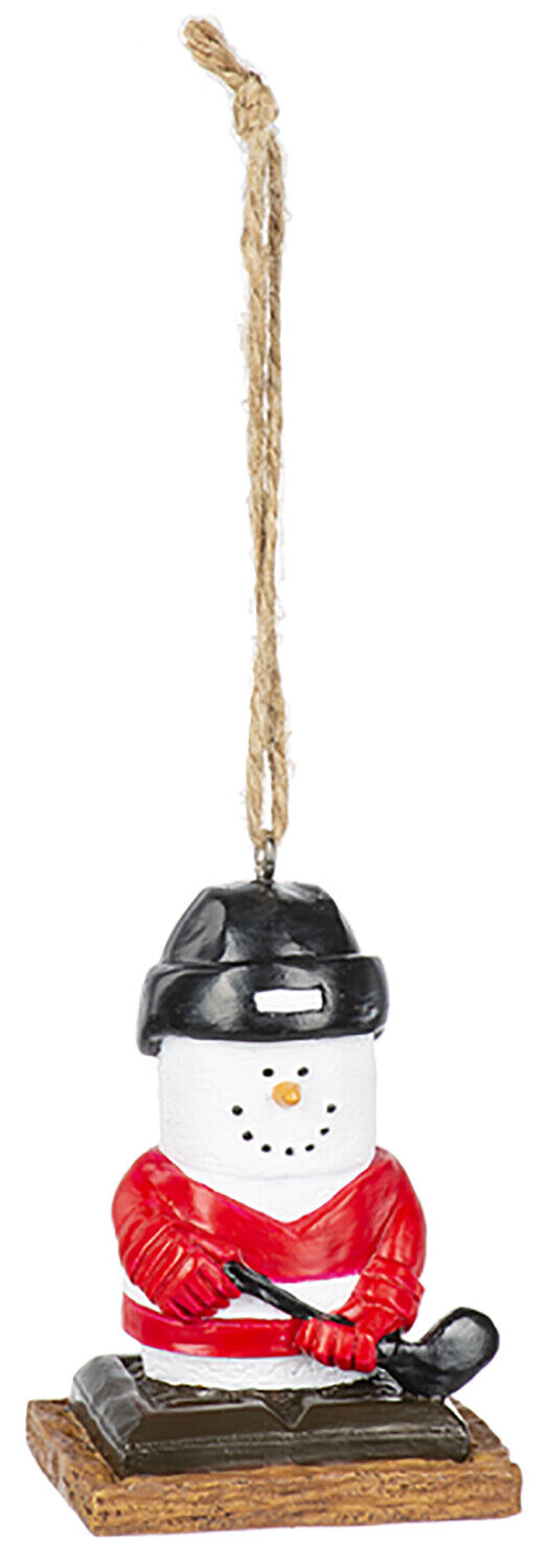 Midwest-CBK S'mores Ornament - Hockey Player