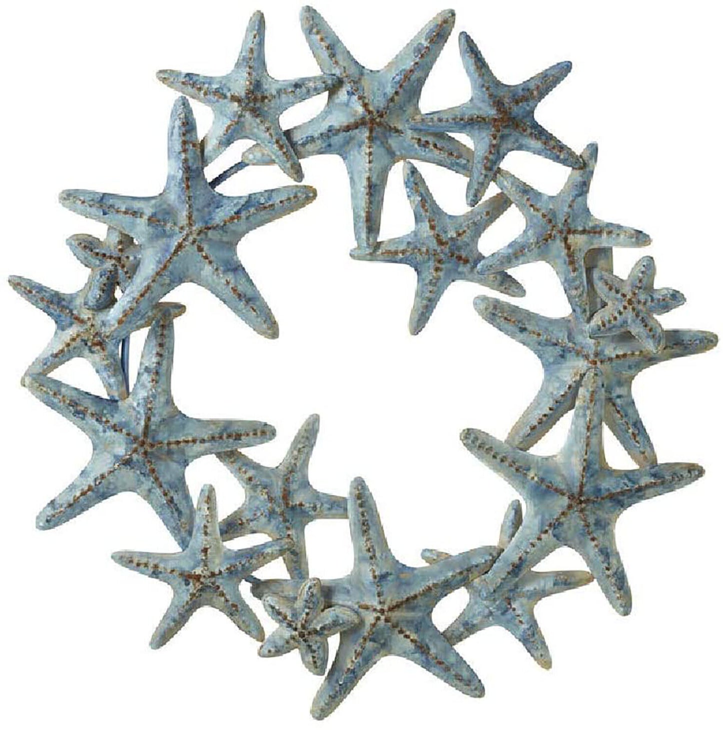 Ganz Layered Starfish Wreath Wall Decor, 22"