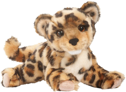 Spatter Leopard Cub 12" by Douglas Cuddle Toys Plush Stuffed Animal