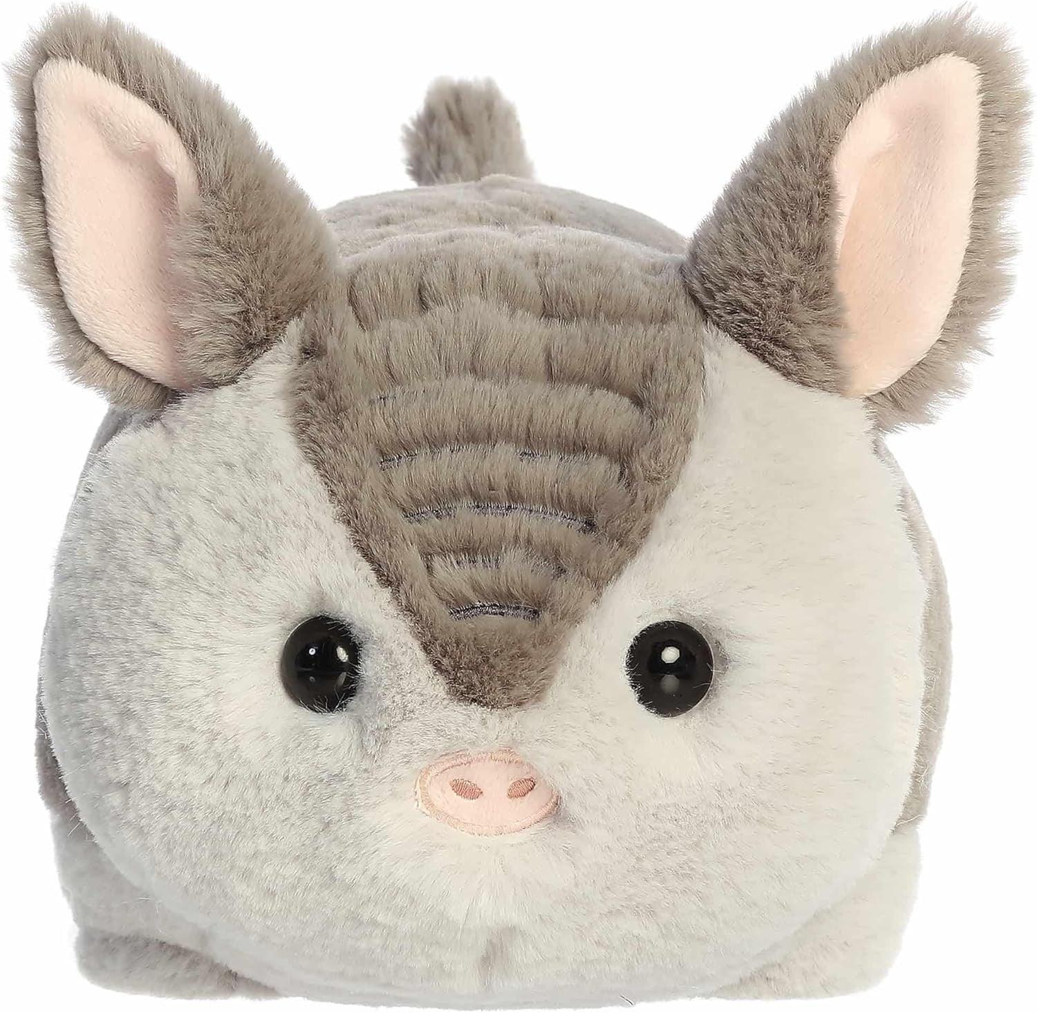 Aurora® Spudsters™ Arnie Armadillo™ Plush Stuffed Animal Round Shape Toy, 10"