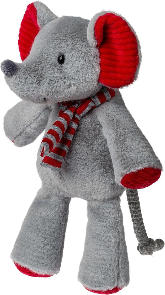 Mary Meyer Stuffed Animal Marshmallow Zoo Soft Toy, 9", Junior Mistletoe Mouse