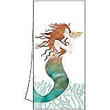 Paperproducts Design "Waterside Mermaid" Two Can Art, Kitchen Towel 18" x 26"