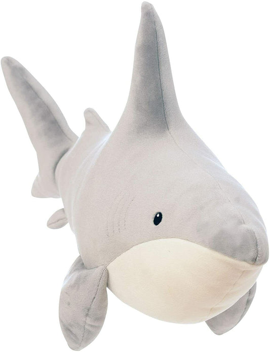 Manhattan Toy Snarky Sharky Velveteen Sea Life Toy Shark Stuffed Animal, 16"