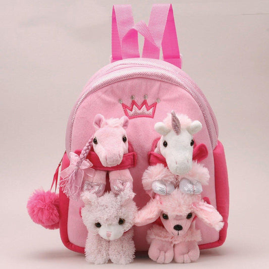 Pink Animal Backpack 11" by Unipak