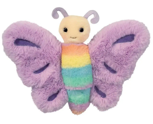 Douglas Annabel Butterfly Plush Stuffed Animal, 10" wide