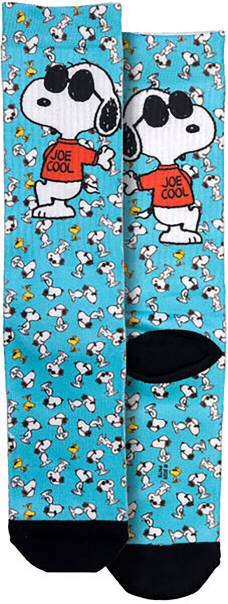 Spoontiques Peanuts Joe Cool Crew Socks - SHOE SIZE (5-10 Men) (7-12 women)