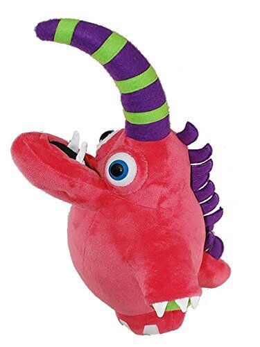 The Horndribbles Plush - Zapp Pink Monster 15" by Explorer's Playground