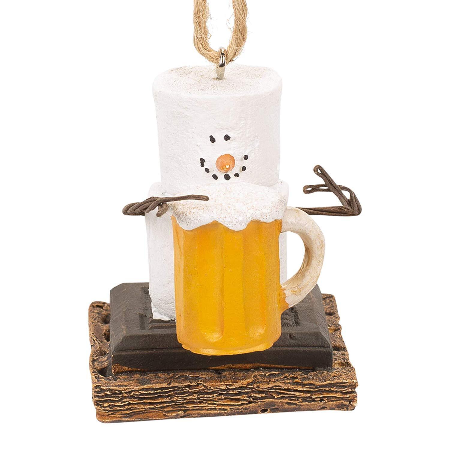 Toasted S'Mores "Original Beer Mug" Christmas/ Everyday Ornament