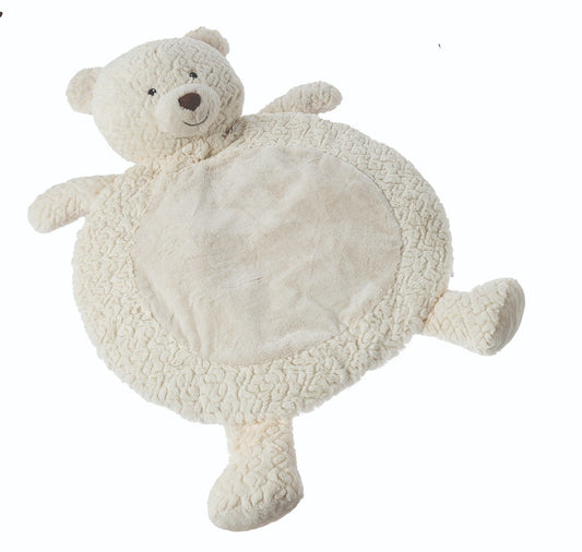 Mary Meyer Bestever Baby Mat, Cream Putty Bear