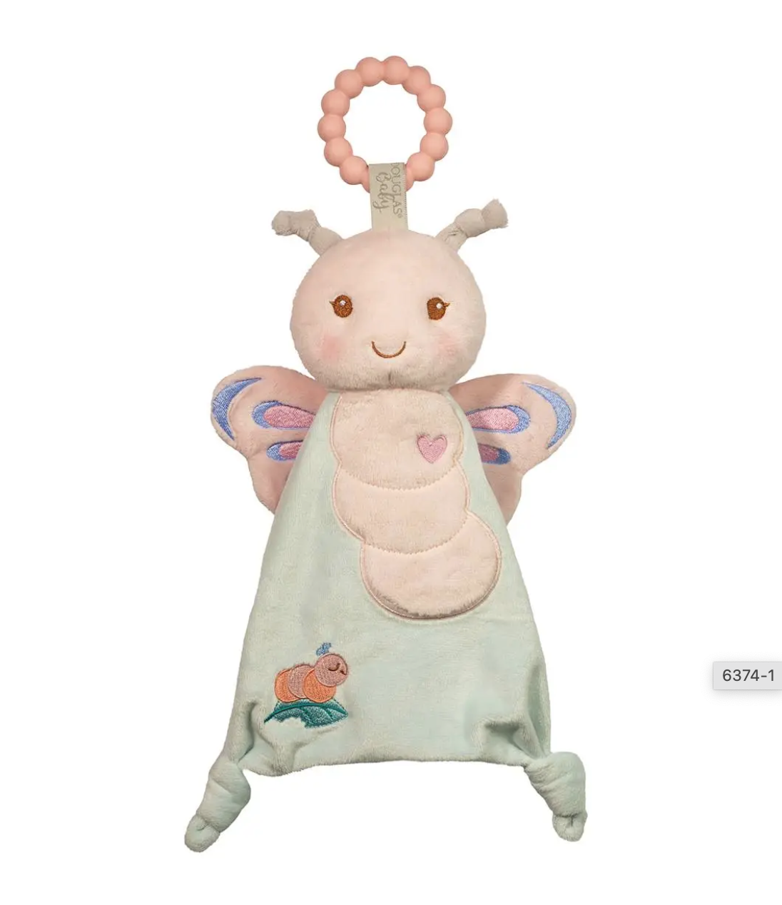 Douglas Toys Bria Butterfly  Lil Sshlumpie Teether, 10" tall