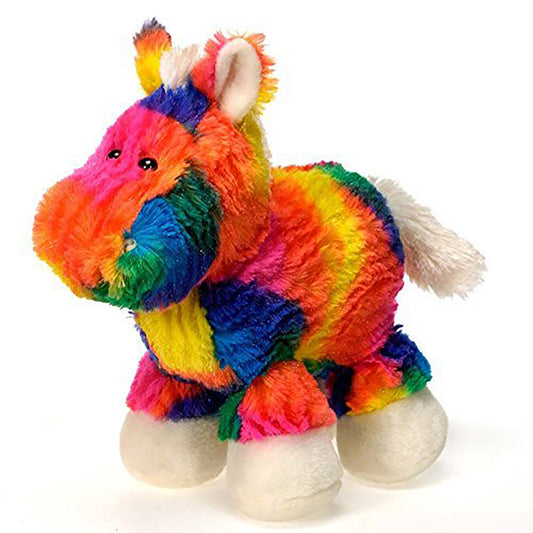 Rainbow Crushed Tie Dye 10.5" Horse by Fiesta