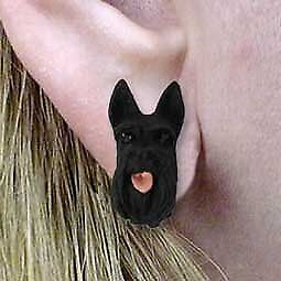 Conversation Concepts Scottish Terrier Earrings Post