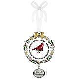 Our 1st Christmas Christmas Cardinal 3D 4 3/8" Christmas Ornament