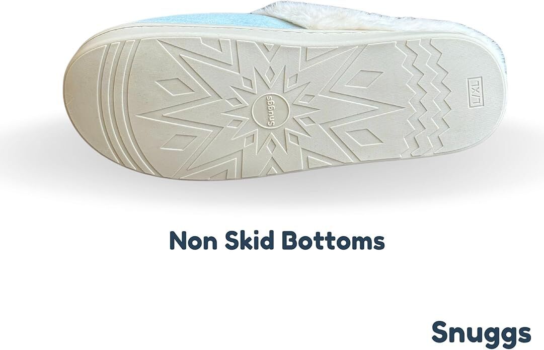 E&S Pets Australian Shepherd Snugg Slippers for Pet Lovers -  Memory Foam, S/M