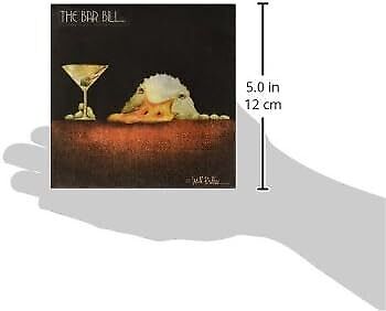 Paperproducts Design Bar Bill Beverage Napkin, Will Bullas-Cop Corp