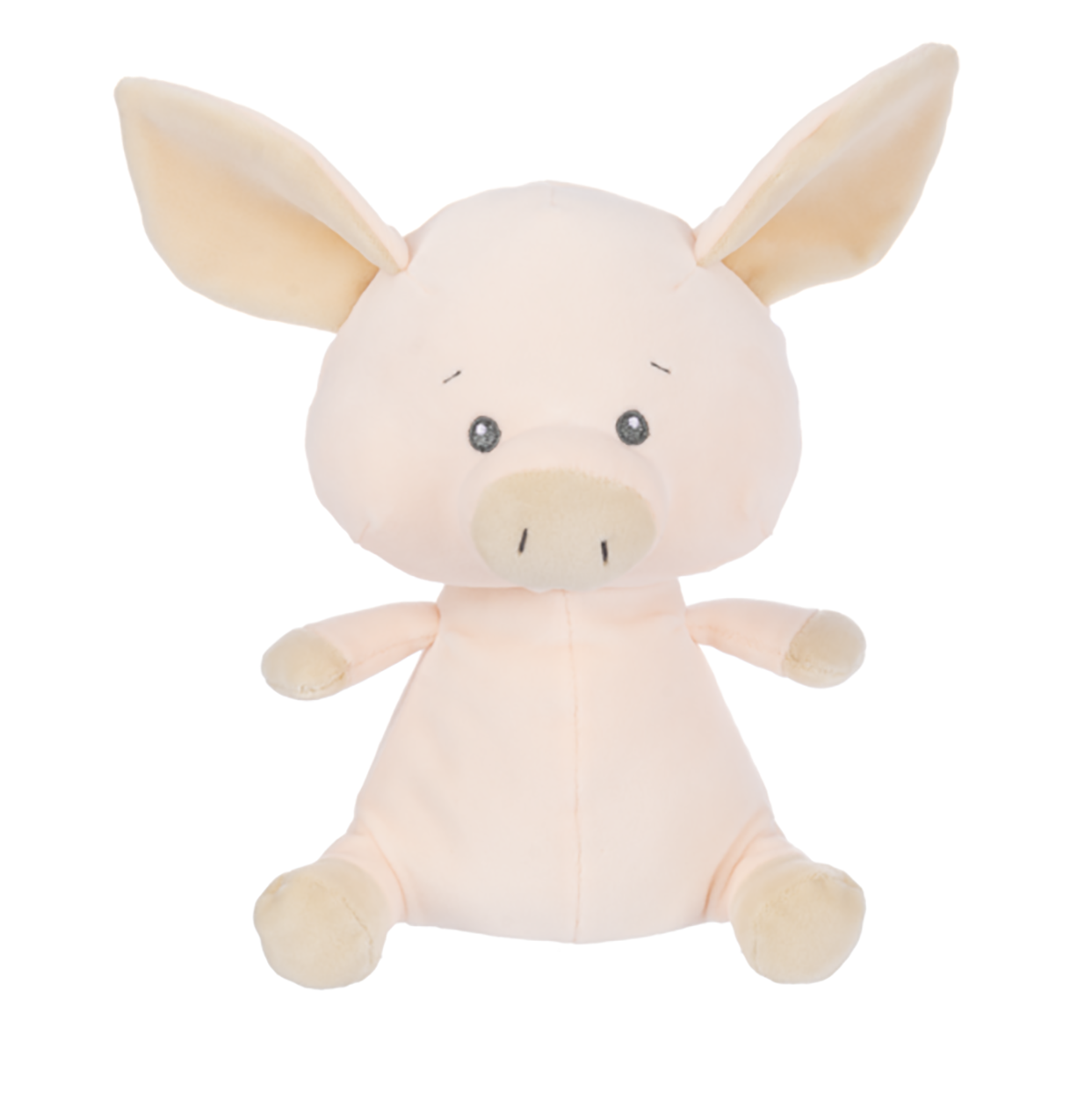 Baby Ganz Cuddle-Me Pig with Rattle Plush Stuffed Animal Toy, 9"