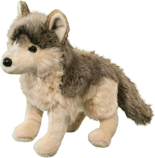Douglas Toys Smoke Wolf 18" Plush Stuffed Animal Toy