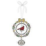 Be Merry Christmas Cardinal 3D 4 3/8" Christmas Ornament