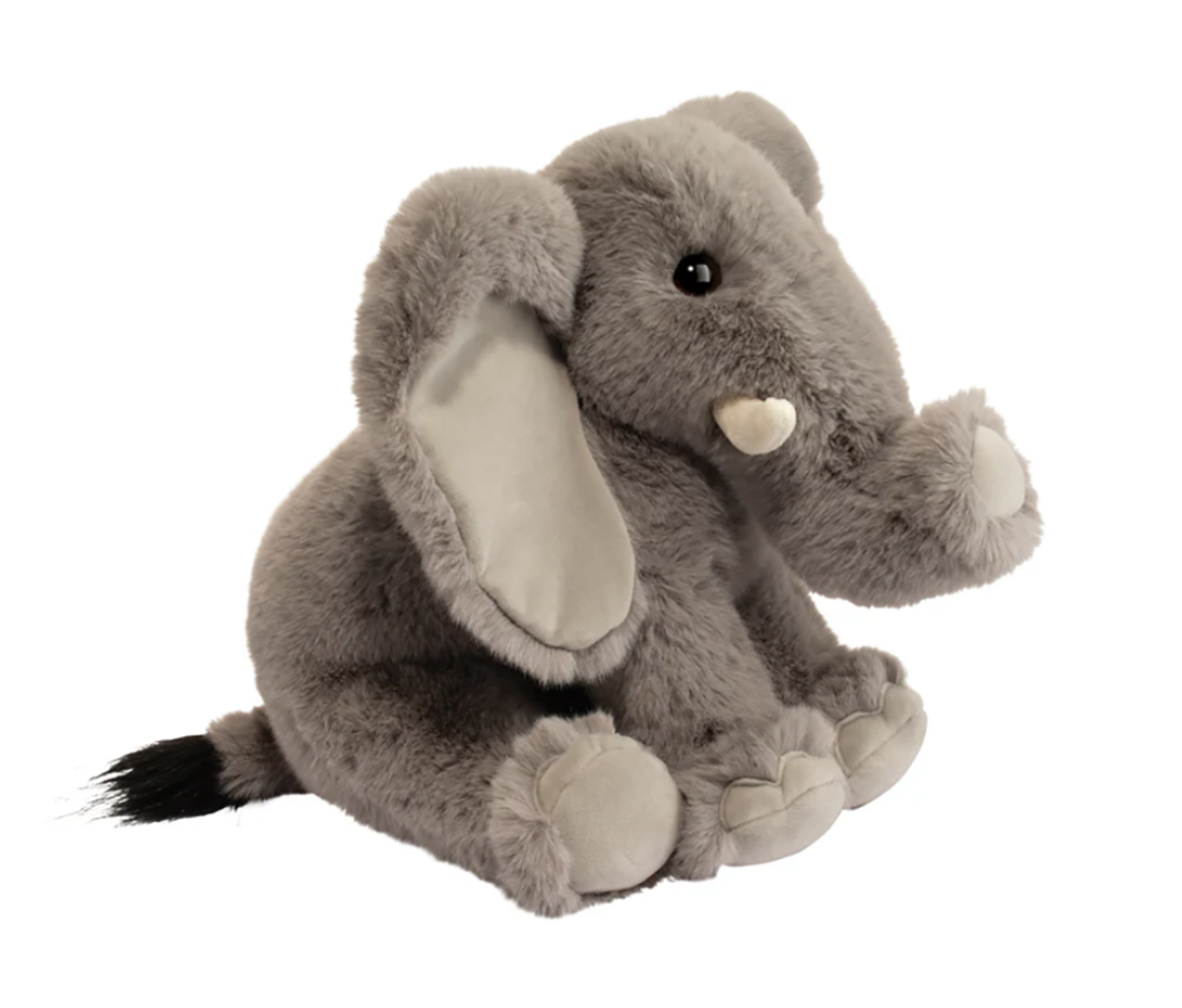 Douglas Plush Tank DLux Elephant Stuffed Animal Toy 13"
