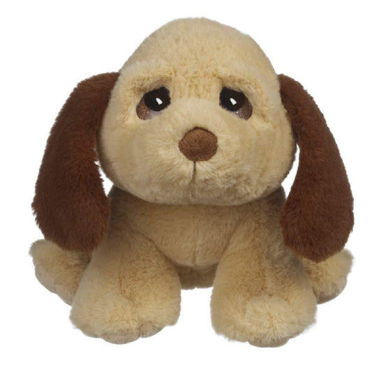 Ganz Baby Girl Boy Plush Stuffed Animal Toy Heart Tuggers 8" Brown Dog