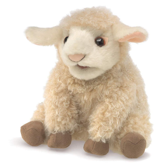 Folkmanis Small Lamb Hand Puppet 7"