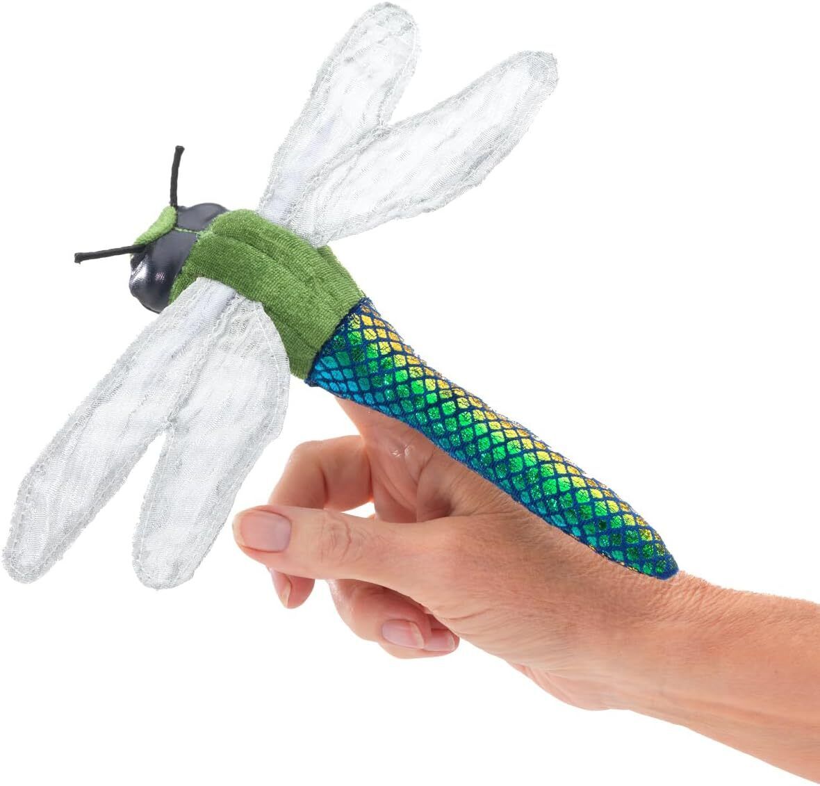 Folkmanis Mini Dragonfly Finger Puppet